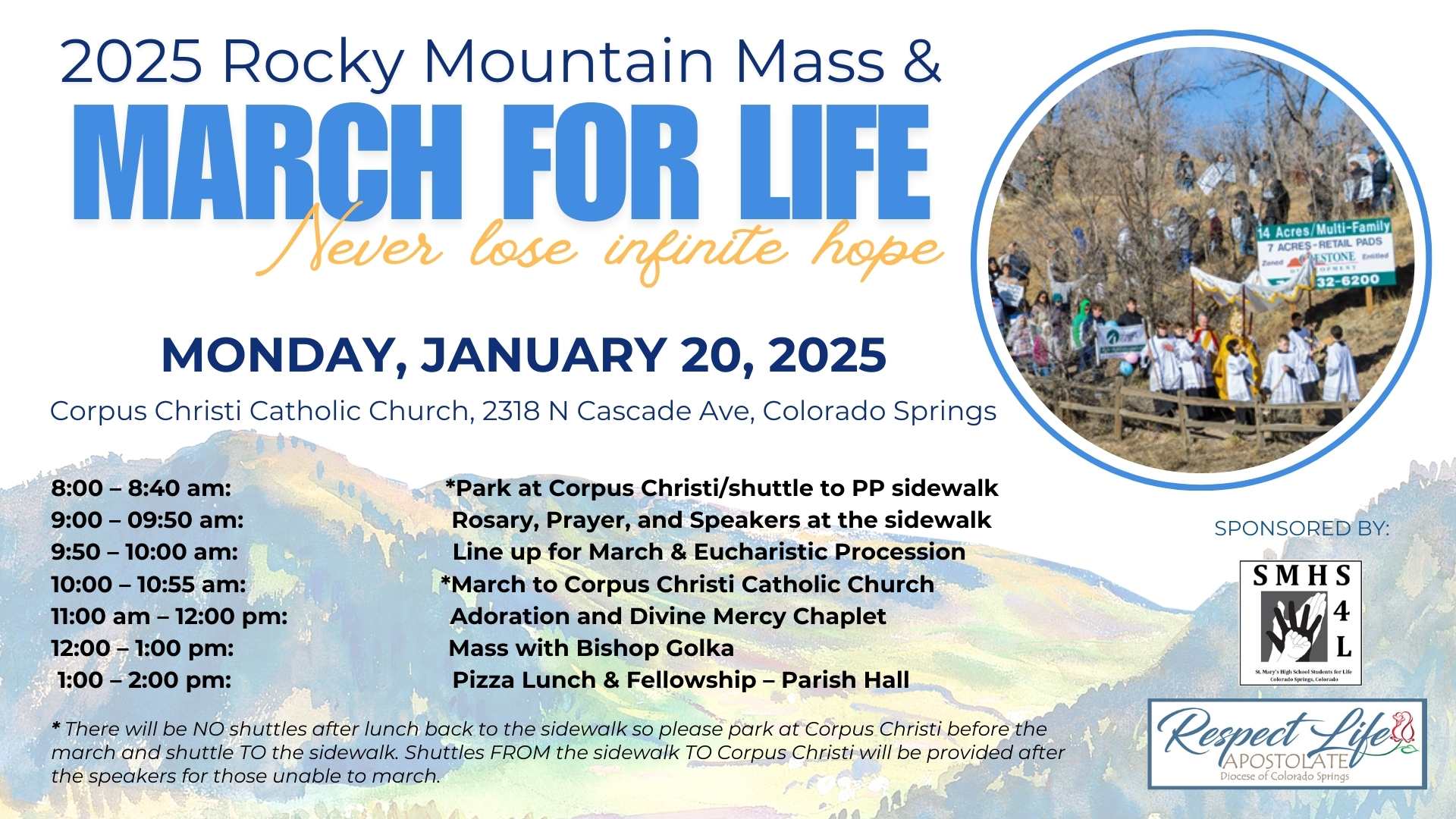 2025 Rocky Mountain Mass and March for Life